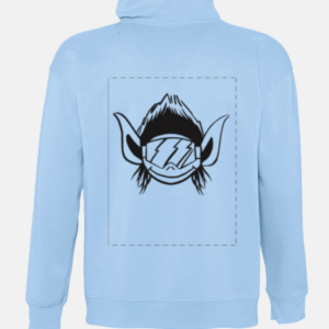 Sudadera azul claro